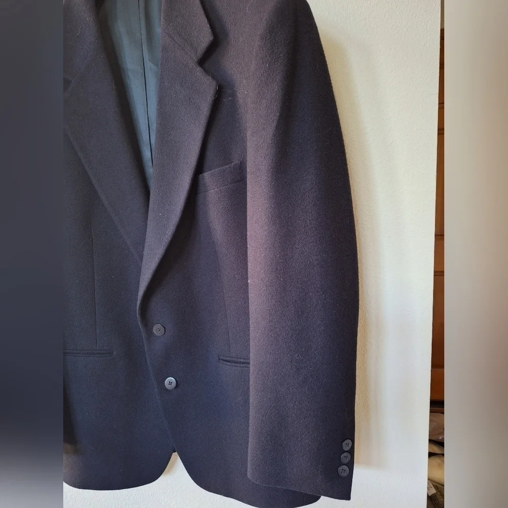 Vintage Logan Drive Mens Wool Cashmere Blend Sport Coat Size 40R